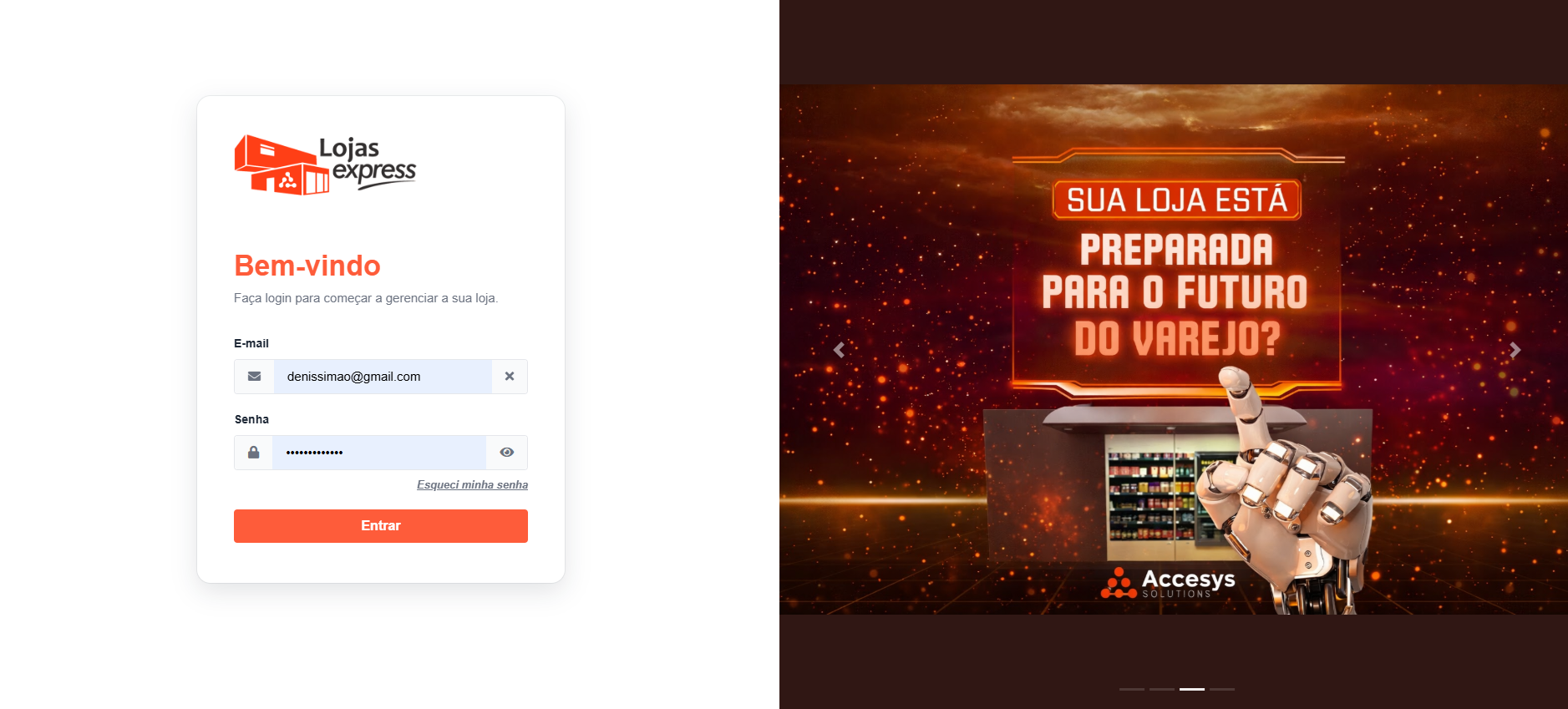 Plataforma WEB — imagem 2