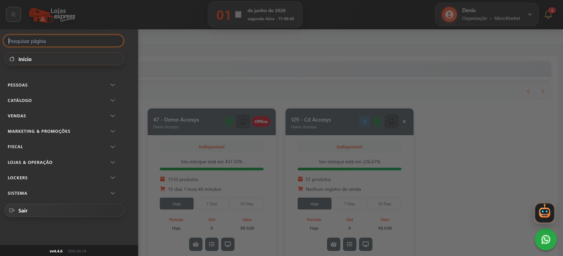 Plataforma WEB — imagem 3